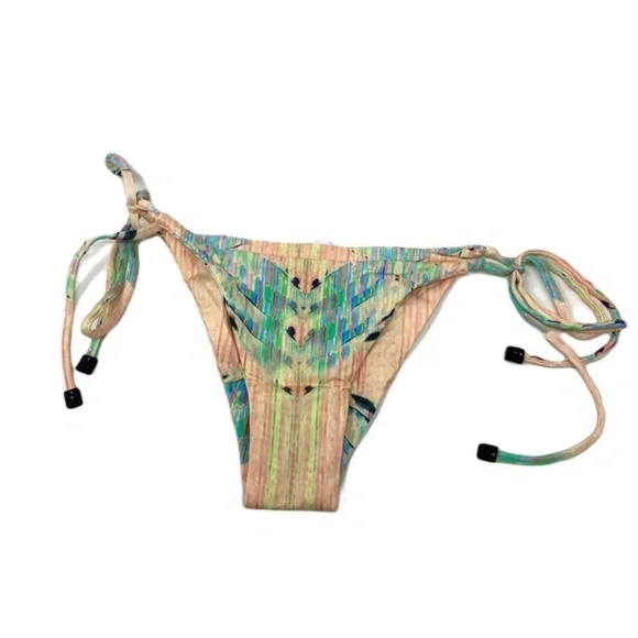 Tavik Womens Jax Reversible Perforated Mini BOTTOM ONLY in Acid Size XS - Picture 1 of 9